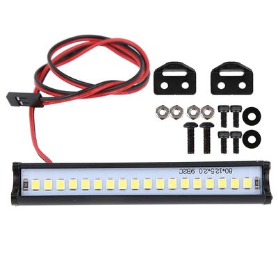 Ejoyous RC Light Bar, Car LED Roof Lamp Light Bar RC Crawler Accessories Fit for SCX10 1/10 RC Car Truck