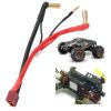 SUNGOOYUE RC Car Cable,RC Car T Plug Female to 90 4MM Banana Plug Male Cable with 2mm RC Line for 2S 7.4V Lithium Battery view 3