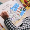 ibasenice Children Learning Spelling Card - 1 Set Children's Early Learning Flash Cards Matching Letter Cards Spelling Cards view 2
