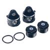 Powerhobby Aluminum Bleeder Shock Cap & Cartridge Set (2) Arrma Kraton/Outcast 8S view 2