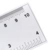 JUIYU Microscope Accessories Kit 10/30/60/100/150cm Transparent Soft Ruler 30CM(R Angle) Straightedge Scale 0.1mm/0.5mm Measuring Calibration Card Microscope Slides (Color : 100CM (Scale 0.5mm)) view 2
