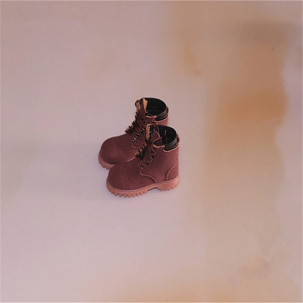 1/6 Scale Male Shoes,Men's Hollow Climbing Boots Shoes Combat Boots Model for 12inch Male Action Figure Body (Brown)