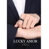 LuckyAmor Fidget Ring Men Anti Anxiety Ring:Personalized Inspirational Mantra 8MM Width Stainless Steel Silver Black Rainbow Spinning Ring for Men Friend Encouragement Gift size 7-12 view 4