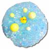 Bubble Bath Bingsu Slime for Kids Ages 8+  Crunchy Clear Scented Slime with Duck Charm & Glitter  Handmade 4oz Stress Relief Sensory Toy  Hoshimi Slimes view 4