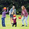 Bufeeaye Kids Outdoor Games - Beach Games, Outside Toys Ages 4-8, Toss and Catch Ball Set, with 4 Paddles 3 Balls, and 1 Storage Bag, Beach Toys for Kids Easter Gifts - 4 Pink view 2