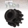 12T RC Motor Pinion Gear,RC Car Steel Motor Gears Replacement Accessories ARA311052BL view 3