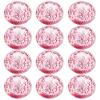 12 Pack Inflatable Beach Balls Bulk 16" Pink Glitters Pool Toys Balls for Pool, Beach, Summer Pool Party - Swimming Pool Game Water Beach Toys Kid Party Favor Decorations Summer Blow Up Beach Ball view 1