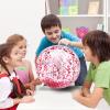 12 Pack Inflatable Beach Balls Bulk 16" Pink Glitters Pool Toys Balls for Pool, Beach, Summer Pool Party - Swimming Pool Game Water Beach Toys Kid Party Favor Decorations Summer Blow Up Beach Ball view 4