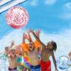 12 Pack Inflatable Beach Balls Bulk 16" Glitters Pool Toys Balls for Pool, Beach, Summer Pool Party - Swimming Pool Game Water Beach Toys Party Favor Summer Decoration Essential Blow Up Beach Ball view 2