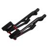 Metal Rear Wing Mount Set, RC Rear Wing Mount Set Remote Control Car Upgrade Accessory for Arrma Kraton 1/8 Model (Black Red) Arrma Kraton view 1
