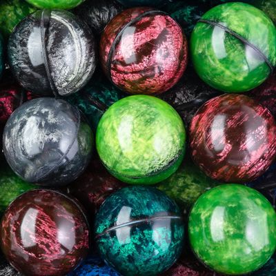 Entervending Bouncy Balls Bundle for Kids - 100pcs Christmas Party Favors - 45mm Balls - Goodie Bag Fillers