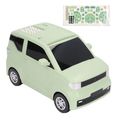 Kids Piggy Bank for Boys, Mini Car Electronic Piggy Bank for Kids, Car Automatic Rolling Fingerprint Unlock Mini Coin Bank Car Lover Gifts(Green)