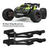Metal Rear Wing Mount Set, RC Rear Wing Mount Set Remote Control Car Upgrade Accessory for Arrma Kraton 1/8 Model (Black) Arrma Typhon view 2
