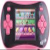 Handheld Game for Kids - FAMILY POCKET RS16 Portable Classic Controller 260 Game 2.5 inch LCD Retro Arcade Video Game System Children's Birthday Gift (Pink) view 1