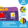 Regal Games Kingo Foods Edition Bingo Game for Kids - Fun Educational Learning for Preschool & Kindergarten - Phonics, Vocabulary Builder & Sight Word Game for Classroom & Home view 3