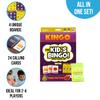 Regal Games Kingo Foods Edition Bingo Game for Kids - Fun Educational Learning for Preschool & Kindergarten - Phonics, Vocabulary Builder & Sight Word Game for Classroom & Home view 4