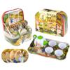 Regal Games Peter's Tea Party Set - Peter Rabbit Designed Kid's Tea Time Set - Includes 1 Teapot, 4 Cups, 4 Saucers, 1 Platter & Storage Case - Ideal Birthday & Easter Gift for Ages 5+ view 1