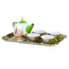 Regal Games Peter's Tea Party Set - Peter Rabbit Designed Kid's Tea Time Set - Includes 1 Teapot, 4 Cups, 4 Saucers, 1 Platter & Storage Case - Ideal Birthday & Easter Gift for Ages 5+ view 3