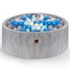 Fulton & Ivy Premium Baby and Toddler Ball Pit (35"x11.8") | Easy to Clean Memory Foam Ball Pit Made with Non-Toxic Materials | Durable Ball Pits for Toddlers 1-3 (Balls Not Included) view 1
