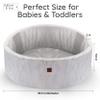 Fulton & Ivy Premium Baby and Toddler Ball Pit (35"x11.8") | Easy to Clean Memory Foam Ball Pit Made with Non-Toxic Materials | Durable Ball Pits for Toddlers 1-3 (Balls Not Included) view 4