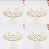 Rhinestone Number Crown with Alloy Insertion Hair Comb for Birthday view 3