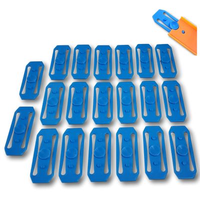 SpeedFreakCNC 20pc Set of Hot Wheels Track Connectors Compatible w/Hot Wheels Cars Race Track