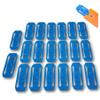 SpeedFreakCNC 20pc Set of Hot Wheels Track Connectors Compatible w/Hot Wheels Cars Race Track view 1