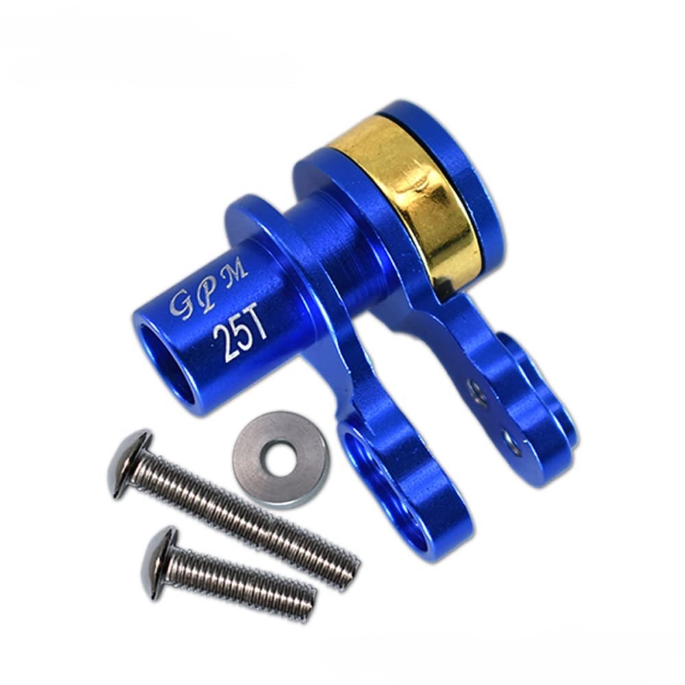 GPM for TRAXXS-1/5 X-MAXX 8S Monster Truck Aluminum Alloy Spring Type Force Relief Protection servo arm
