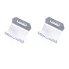 GPM for Axial AXI03007 SCX10 III Jeep Wrangler AXI03007 Stainless Steel Front and Rear Gearbox Universal Bottom Guard-Pair view 2
