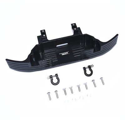 GPM for TRAXXAS-1/10 TRX-6 MERCEDES-BENZ-88096-4 Aluminum Alloy Front Servo Type Front Bumper Bar + U-Shaped Hook