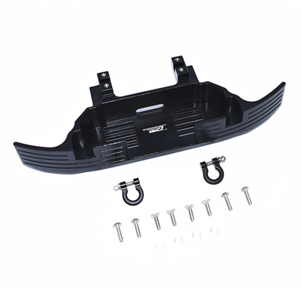 GPM for TRAXXAS-1/10 TRX-6 MERCEDES-BENZ-88096-4 Aluminum Alloy Front Servo Type Front Bumper Bar + U-Shaped Hook