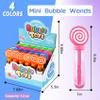 JOYYPOP 24 Pack Mini Bubble Wands Set 4 Colors for Kids Party Favors Bubble Wands Summer Gifts for Boys Girls Themed Birthday Party view 2