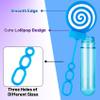 JOYYPOP 24 Pack Mini Bubble Wands Set 4 Colors for Kids Party Favors Bubble Wands Summer Gifts for Boys Girls Themed Birthday Party view 4