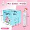 JOYYPOP 24 Pack Mini Bubble Wands for Kids Unicorn Party Favors Bubble Wands Summer Gifts for Boys Girls Unicorn Theme Birthday Party view 2