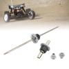 VGEBY Stainless Steel Metal Front Rear Differential Gear Spare Parts for 12428 12427 Remote Control Car 12428 Rear Axle view 2