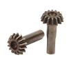 2Pcs RC Car Bevel Gear, Metal Heavy Duty Bevel Gear Accessory Part for 1/10 104001 RC Car Crawler view 2