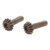 2Pcs RC Car Bevel Gear, Metal Heavy Duty Bevel Gear Accessory Part for 1/10 104001 RC Car Crawler view 3