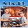 Slot Car Race Tracks, Electric Race Track with Loop 14ft, 4 High-Speed Slot Cars & Dual Race Car Track Toys Gifts for 6-8 8-12 Boys Girls Racing 2 Player Game view 2