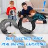 Slot Car Race Tracks, Electric Race Track with Loop 14ft, 4 High-Speed Slot Cars & Dual Race Car Track Toys Gifts for 6-8 8-12 Boys Girls Racing 2 Player Game view 4