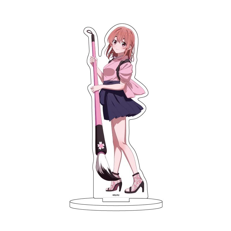 A3 Girlfriend, Borrowed 17 Ink Sakurazawa Teacher Ver. [Drawn Illustration] Character Acrylic Figure