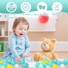 Auksay 100pcs Ball Pit Balls for Babies & Toddlers, 2.2" Crush Proof Plastic, Phthalate & BPA Free for Kids Play Tent, Bath Pool-Green view 3
