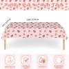 Strawberry Party Tableware Set,Strawberry Birthday Decoration,Summer Fruit Party Supplies Paper Plates Napkins Tablecloth for 25 Guests Great for Birthday Summer Fruit 1st view 3