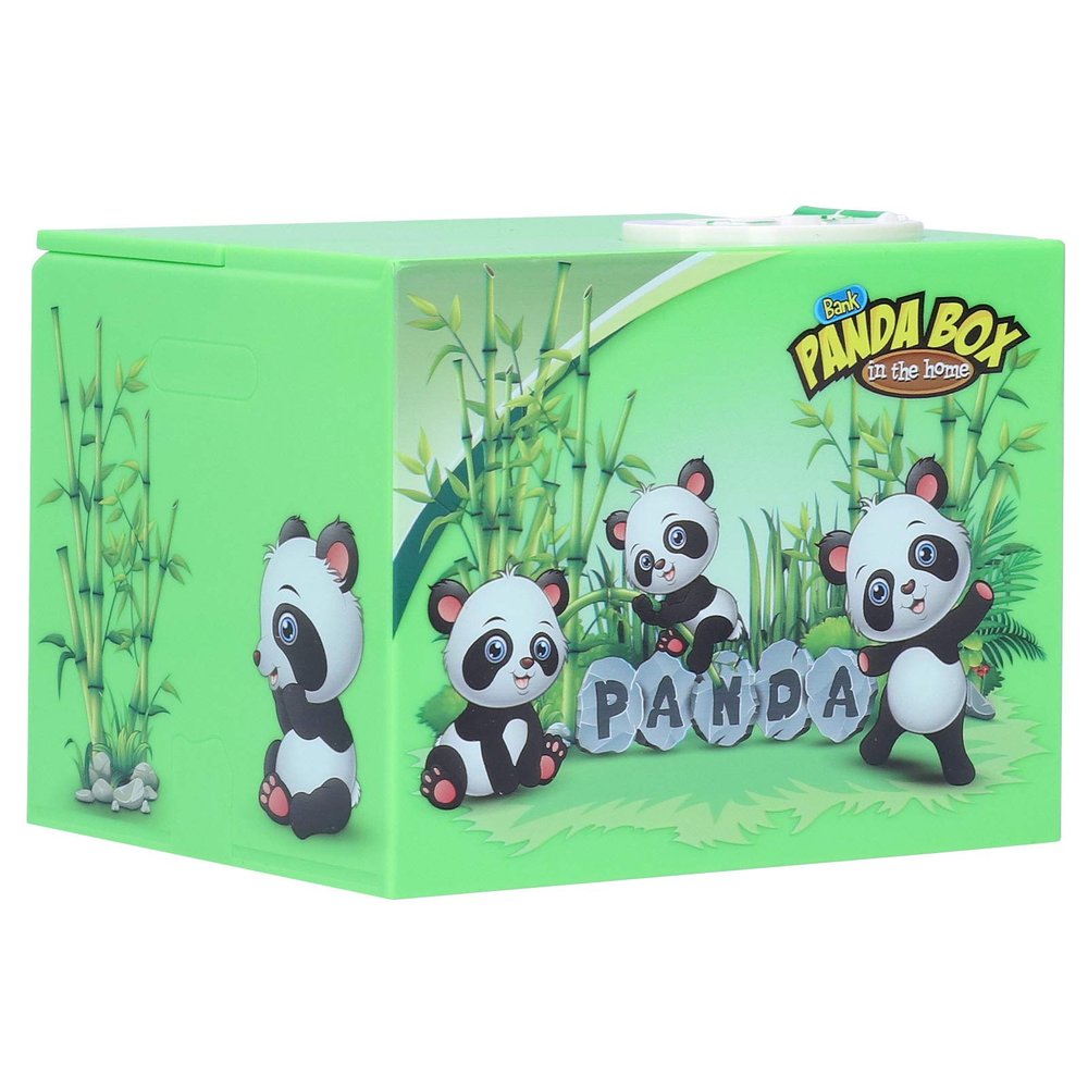 Electronic Money Box, Panda Piggy Bank, Panda Money Saving Box, Cute Electric Coin Munching Toy Money Box Gift