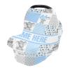 Personalized Cute Elephant Baby Car Seat Cover for Babies with Name, Custom Baby Car Seats Canopy for Boys and Girls, Nursing Breastfeeding Stroller Covers Infant Car Seat Blanket for Newborn view 2