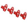 RC Brake Calipers, Aluminum Alloy 4PCS RC Replica Brake Calipers Upgrade Spare Part RC Brake Calipers for UDR 1/7 RC Car (Red) view 1