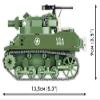 COBI Historical Collection World War II H.M.C M8 Scott Tank view 4