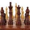 DnU Avenue Wooden Magnetic Chess (12 INCH) Upgraded Version Travel Chess Set, Folding Chess Board, Storage Slots, Solid Wood. view 4