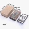 Tarot Cards,Golden Tarot for Beginners,Water Proof with Guide -Fortune Telling Cards, 78 Fortune Storytelling Playset for Family Families Birthday, Pink view 4
