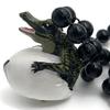 Hatching Baby Alligator Egg Bead Necklace Gator Cajun Carnival Festival New Orleans Beads view 2