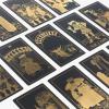 Tarot Cards,Golden Tarot for Beginners,Water Proof with Guide -Fortune Telling Cards, 78 Fortune Storytelling Playset for Family Families Birthday, Black view 4
